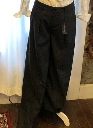 Banana Republic Wide leg wool pants NWT size 6 thumbnail 1