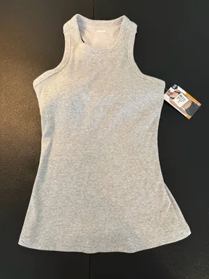 Avia Rib Tank with Shelf Bra Grey Size XS thumbnail 1