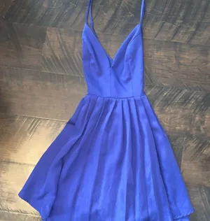 Nbd blue mini dress thumbnail 2