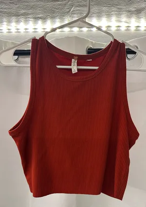 LA Hearts Crop Tank Top thumbnail 1