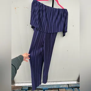 Amanda Uprichard New New York XSElegant Navy Blue Strapless Jumpsuit thumbnail 4