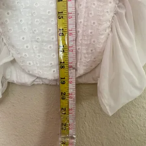 HOUSE OF‎ CB 'Catalina' White Broderie Anglais Corset NWOT size Large thumbnail 12
