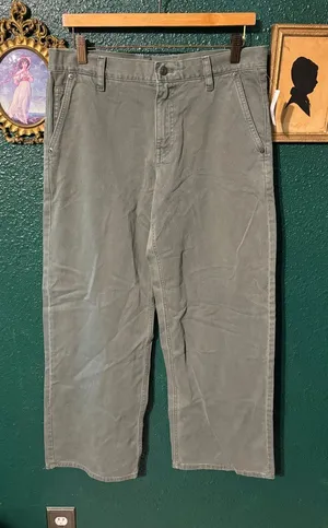 GAP GREEN NWT TROUSER PANTS SZ 6 NWT thumbnail 1