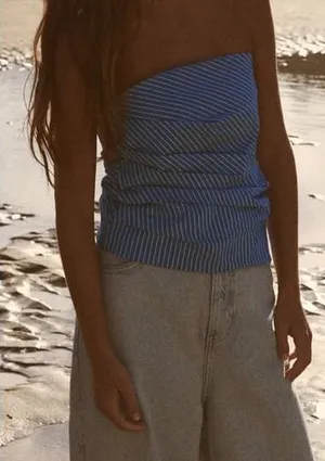 Zara Corset Bustier Top thumbnail 1