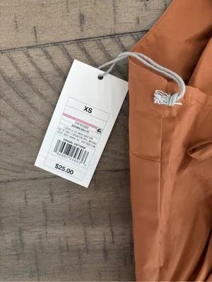 Universal Thread Rust Orange Halter Mini Dress thumbnail 5