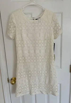 Lulu’s love you for eternity white lace dress thumbnail 5