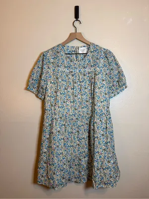 Tuckernuck Hyacinth‎ House Floral Quinn Babydoll Dress thumbnail 2