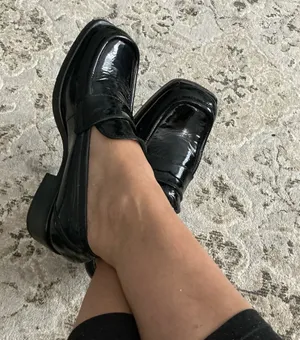 Jeffrey Campbell Dressy Patent Leather Loafers🖤🖤 thumbnail 1