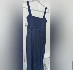 NWT Free People Movement Inbound Onesie In Midnight Navy $128 MSRP New with tags thumbnail 15