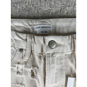 Good American Womens Jeans Size 10 Good 90s Laser Cutout Jean Straight‎ L… thumbnail 4