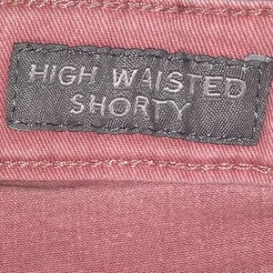 Aeropostale Distressed High Waisted‎ Shorty Shorts Rust Rose Pink thumbnail 4