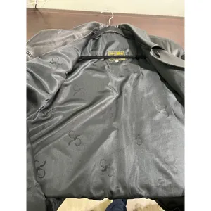 Peletaria Solsona Spain‎ Black Oversized Leather Jacket Western Style Size 42 thumbnail 9