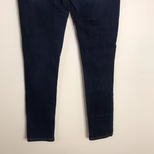 KanCan ladies distressed dark wash denim jeans with leopard patches on areas‎ 29 thumbnail 10