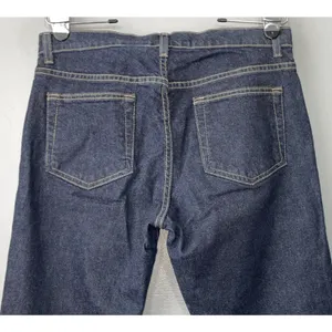GAP Low Rise Flare Jeans Size 12 Dark Wash Denim Blue Jeans Y2K 2000s Classic thumbnail 4