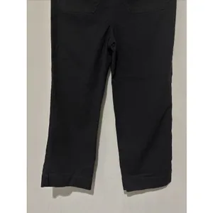 Quince High Rise Women’s Bella Stretch Patch Pocket Wide Leg Pants Black 29 thumbnail 8