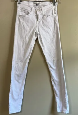 Vervet Flying monkey white‎ skinny jeans 24 thumbnail 1