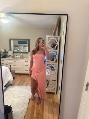 Lulus maxi dress pink thumbnail 5