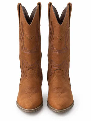 Sugar Tammy Western Cowboy Boots Women’s 7 Brown Embroidered Pointed Toe thumbnail 4
