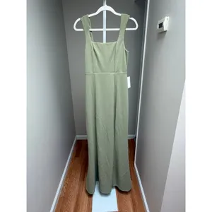 Show Me Your MuMu Paris Gown Moss Green / Sage Green Size Medium thumbnail 4