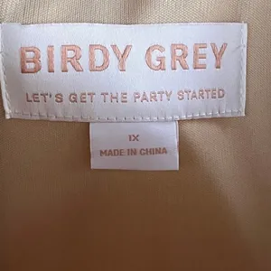 Birdy Grey Gigi Jumpsuit Versatile Styles Neutral Champagne Size 1X. NEW thumbnail 13