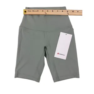 Lululemon Align High-Rise Short 8" Size 0 Black Nulu Yoga Biker Workout thumbnail 5