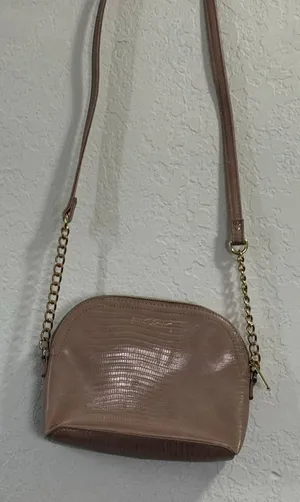 Betsey Johnson Margie Crossbody Tan Purse 9.5 x7 Bag cream tan thumbnail 1