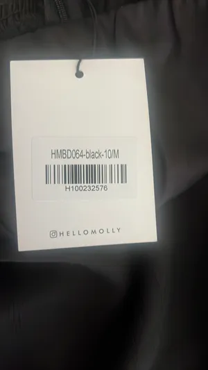 Hello Molly Black Mini Dress Off-The-Shoulder thumbnail 5