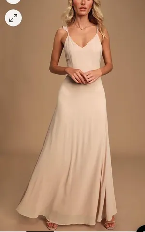 Lulus Blush dress thumbnail 1
