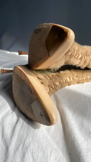Cole Haan Leather Tapestry Boots thumbnail 8