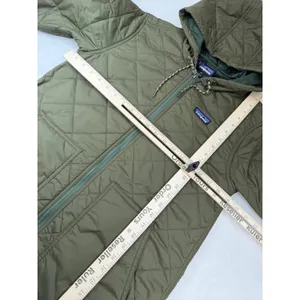 Patagonia Women's Diamond Quilted Parka Basin Green Size XS NEW ($269 Retail) thumbnail 4