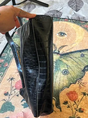 Y2k vintage Classic Black Shoulder Bag thumbnail 8