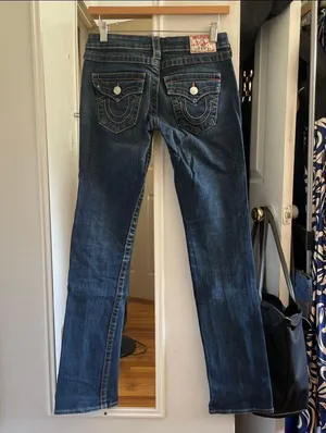 True Religion Low Rise Billy Shade K Vintage Jeans thumbnail 5