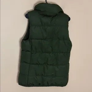Old Navy Black Puffer Vest - Tall thumbnail 6
