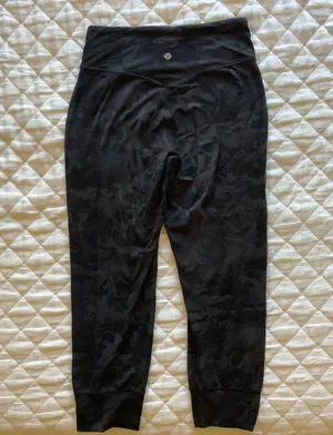 Lululemon Black Camo Joggers thumbnail 1