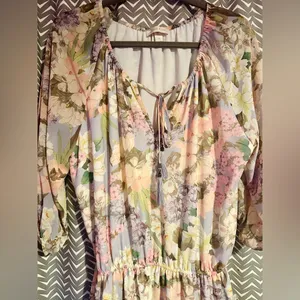 Yumi Kim | French Riviera Dress in Garden Light Oasis, Size M thumbnail 4