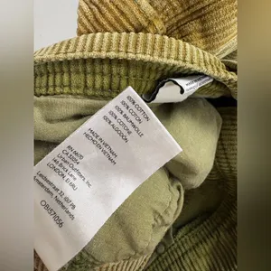 BDG Olive Green Corduroy Cargo Pants, Straight Leg, plus size 36 EUC‎ thumbnail 13