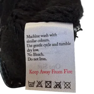 Black‎ and White Check Gloves Black thumbnail 4