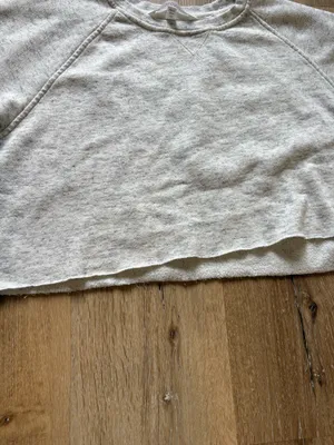 Colosseum Light Grey Cropped Crewneck Sweatshirt thumbnail 3