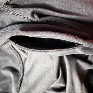 90 Degree By Reflex Women’s Black w/3 Shades of Gray Accent Leggings-Size L thumbnail 8
