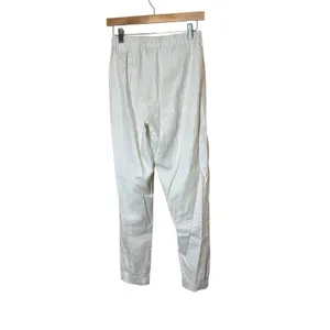 Babaton Dexter Linen‎ Blend Trouser Ankle Pants Small Ivory Quiet Luxury Neutral thumbnail 7