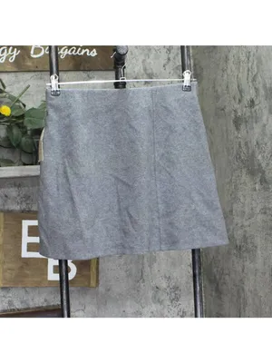 NWT A New Day Brushed A-Line Mini Skirt 94681748 Gray M thumbnail 3