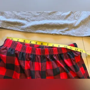 PatPat Women Christmas Pajamas Set red gray comfy size small spandex polyester thumbnail 5