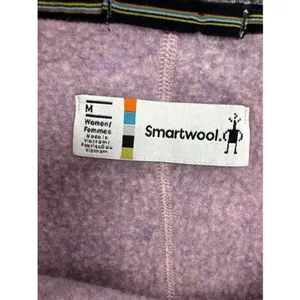 Smartwool Hudson Trail Women’s M Pink Wool Blend Fleece Pullover SW011525 thumbnail 11