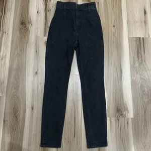 Reformation Jeans Kayo High and Skinny Black Jeans Women’s 27 thumbnail 4