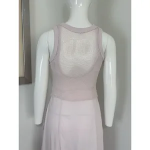 Anthropologie Daily Practice Forward Line Midi Tank Dress in Light Pink Size XXS thumbnail 9