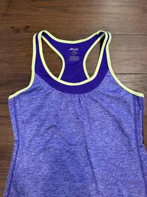Avia Racer Back Tank Top Athletic Purple Size Medium - C3-221 thumbnail 3