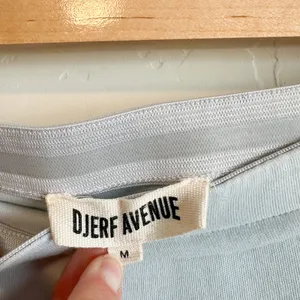 Djerf‎ Avenue | Tube Strapless Organic Cotton Mini Dress in Baby Blue thumbnail 8