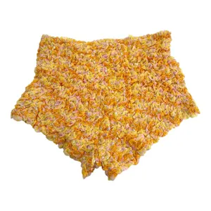 Free People Scrunch‎ It Up Shorts sunset punch sz L thumbnail 4