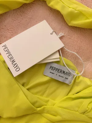 Peppermayo Yellow Mini Dress thumbnail 5