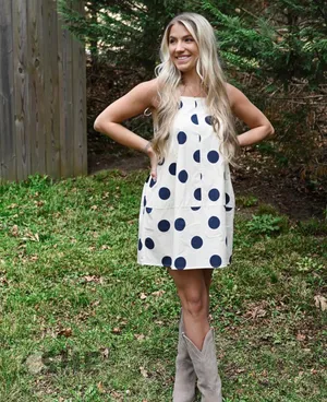 Peach Love Boutique Gameday Mini Dress thumbnail 4
